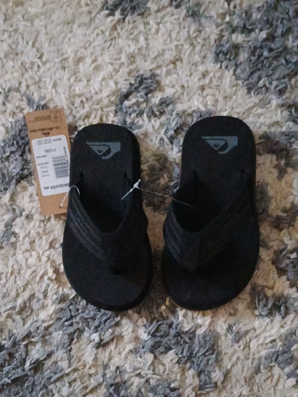 Quiksilver Kids Black Flip Flop Sandals